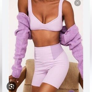 For Love and Lemons Dani Biker Set NWT